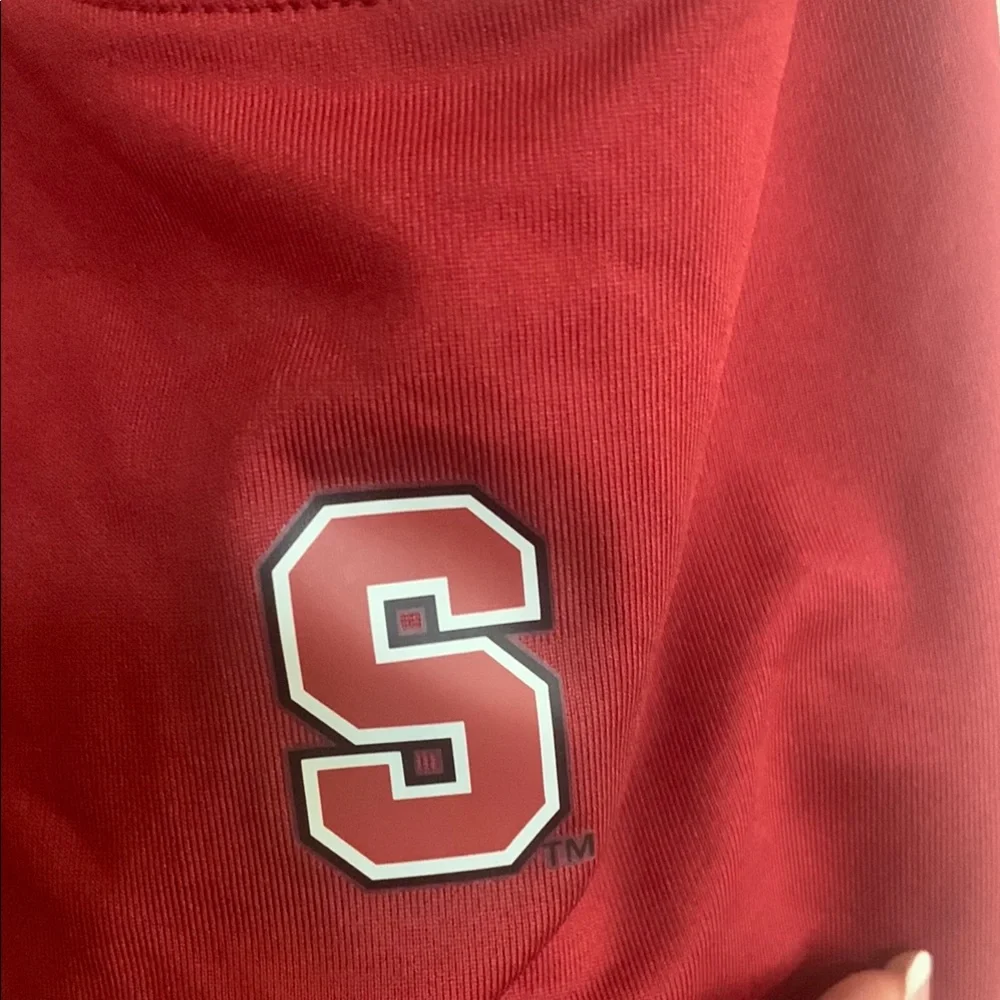 Nike with Stanford Burgundy Racerback Sports Bra in Sz XL